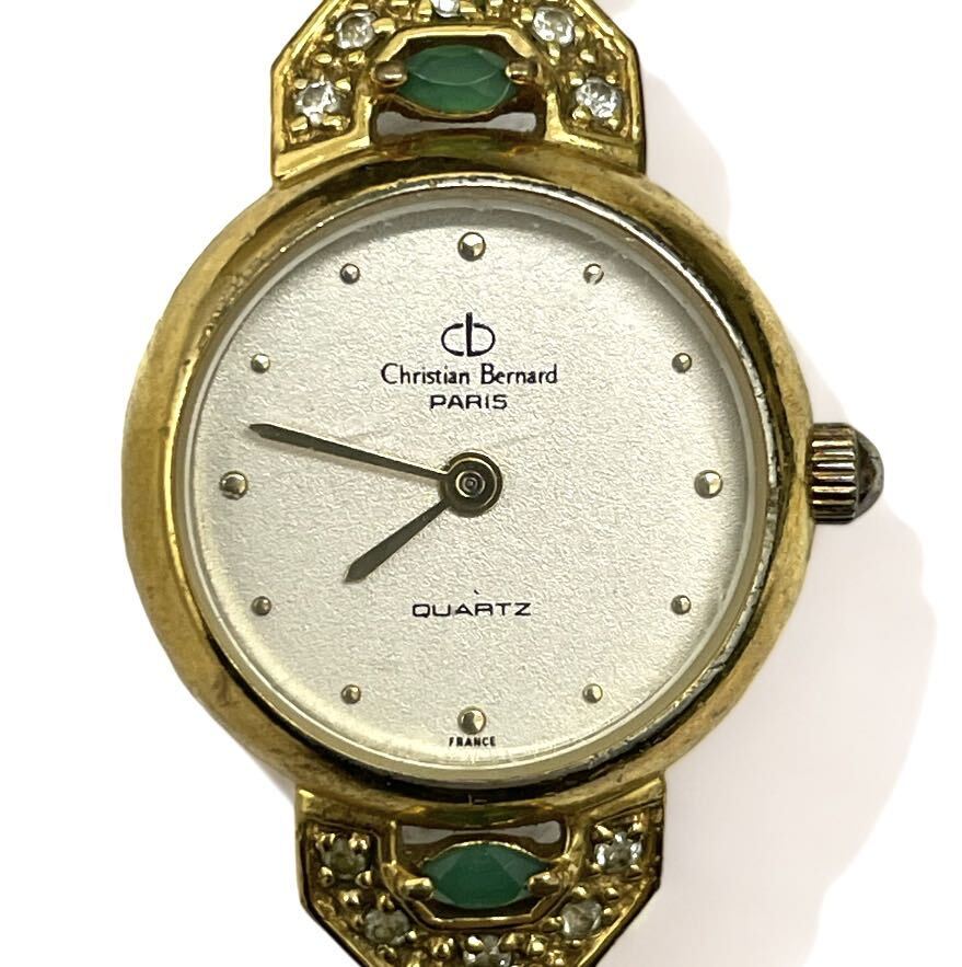 Christian Bernard クリスチャンベルナール ゴールドカラー 腕時計の画像2