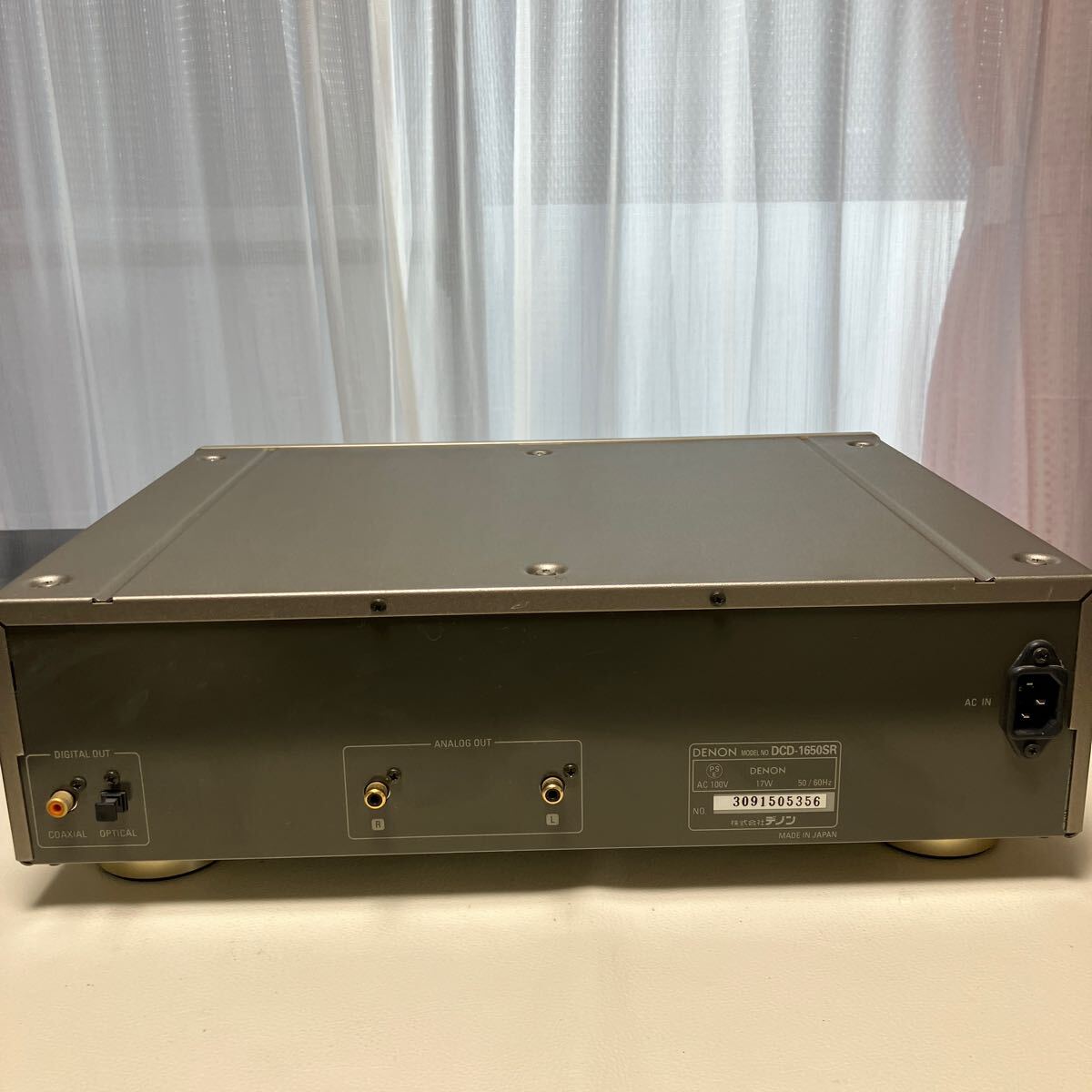 DENON CDプレーヤー DCD -1650SR 整備動作品|Yahoo!フリマ(旧 DENON CDプレーヤー DCD -1650SR 整備動作品|Yahoo!フリマ(旧