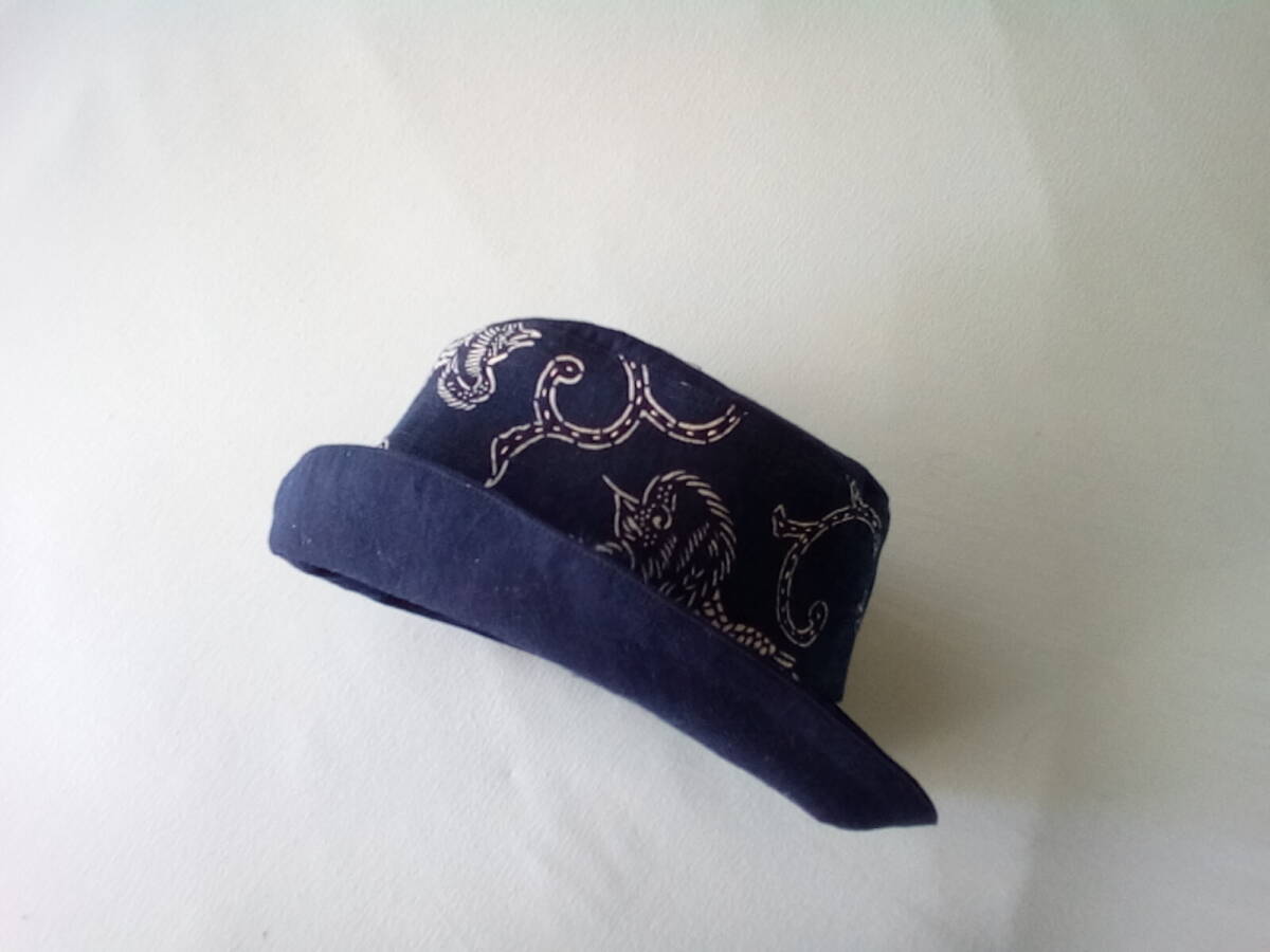  kimono remake Indigo . type . little ... easy hat 