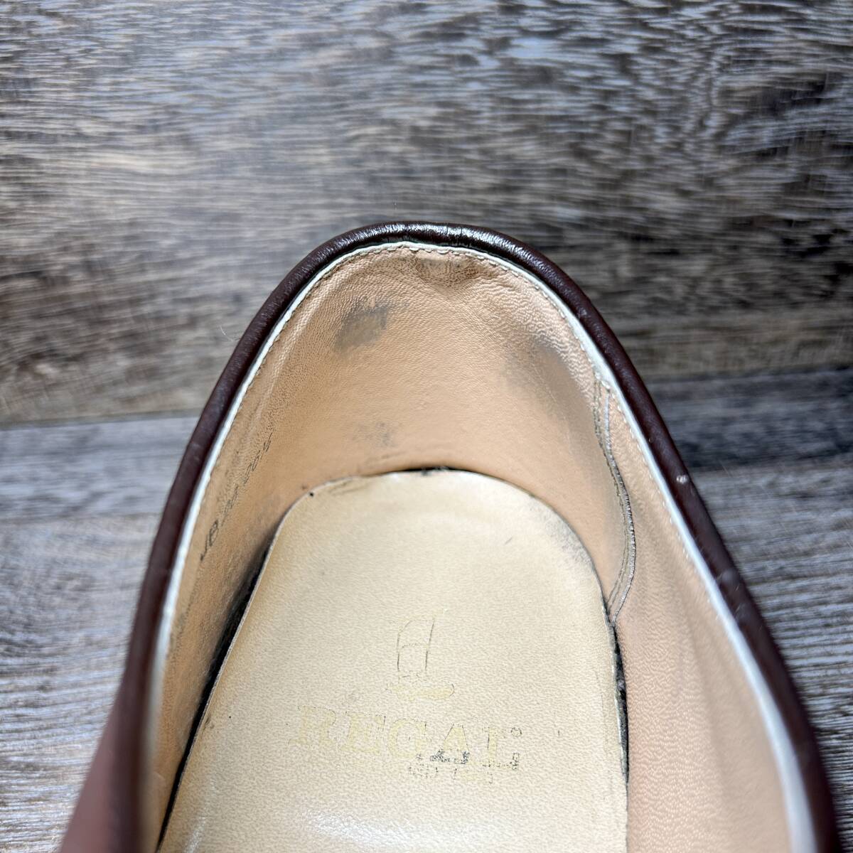 ◆REGAL◆ リーガル 26.5cm（表記26 1/2）ビジネスシューズ ショートブーツ メンズ 革靴 靴 レザー 中古 宅急便 即決の画像9