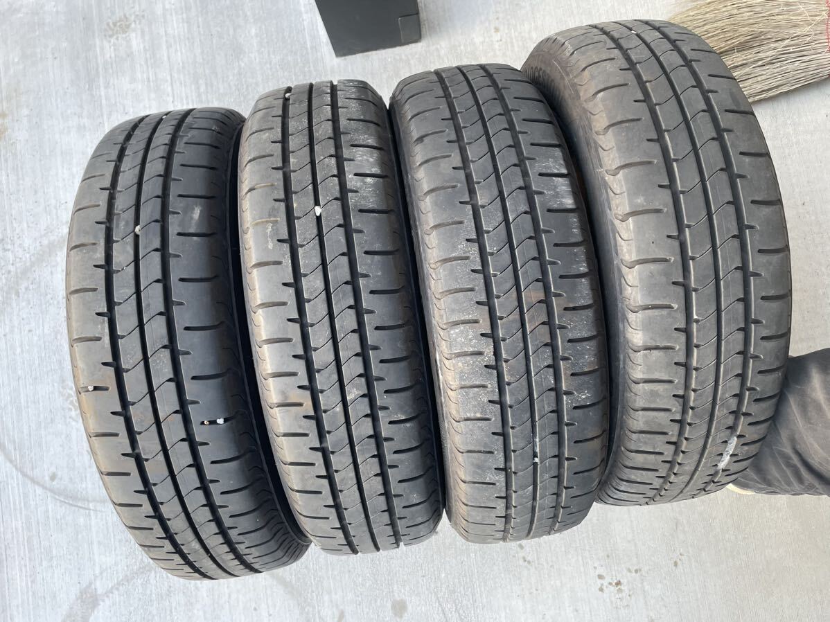 ハスラー 純正ホイール　23年製造　ブリヂストンタイヤセット　4本セット　165/60R15_画像8