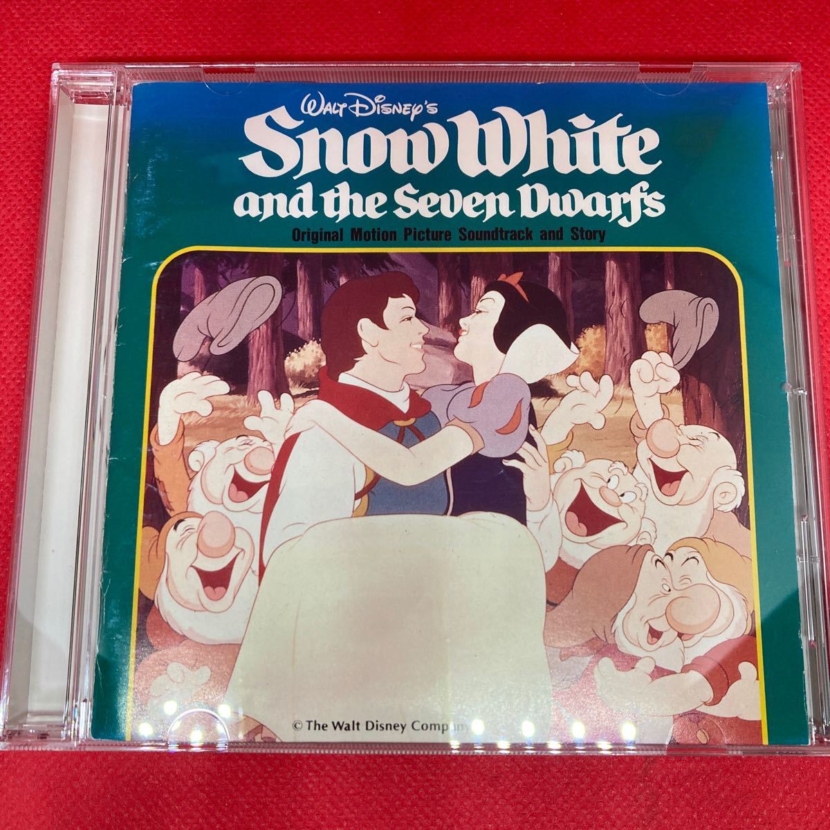 ディズニー 白雪姫 オリジナルサウンドトラック / 英語歌とお話 / CD ※ケース新品交換済み_画像1