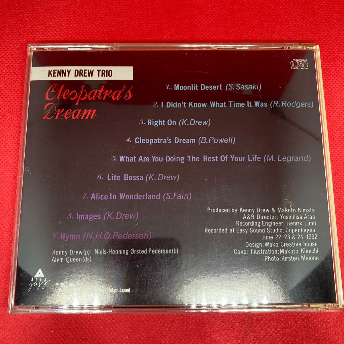 ケニー ドリュー トリオ / クレオパトラの夢 / 国内盤CDの画像3