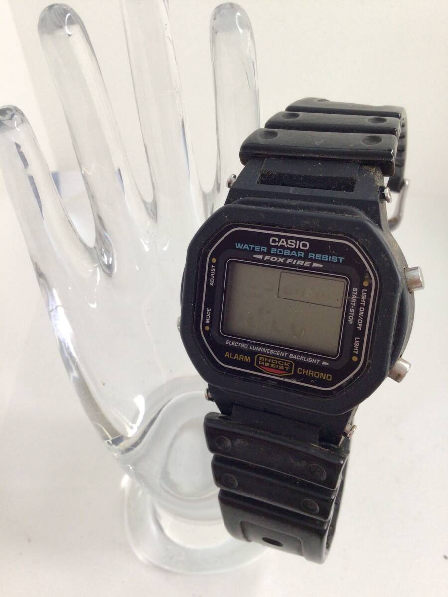 【ジャンク腕時計2本セット】CASIO 不動品 部品取り ジャンク1-65 shの画像3