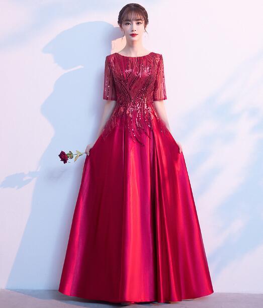 *9 number (M)*chu-ru. spangled. long dress (OPN2980)