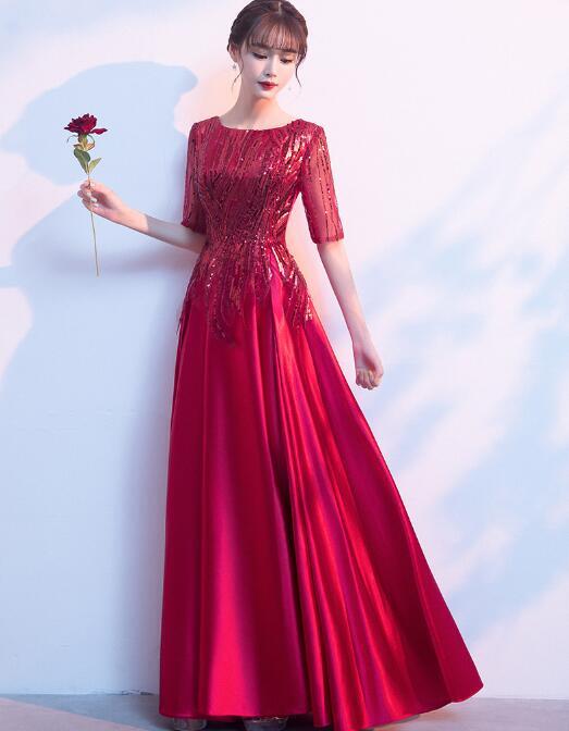 *9 number (M)*chu-ru. spangled. long dress (OPN2980)