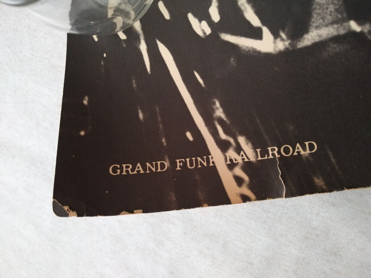 GRAND FUNK グランドファンク 1971年 大阪公演告知ポスターの画像2