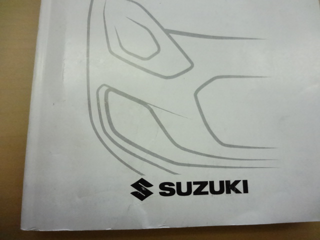 SUZUKI SWIFT 取扱説明書　スズキ スイフト 　R2024-00202_画像7