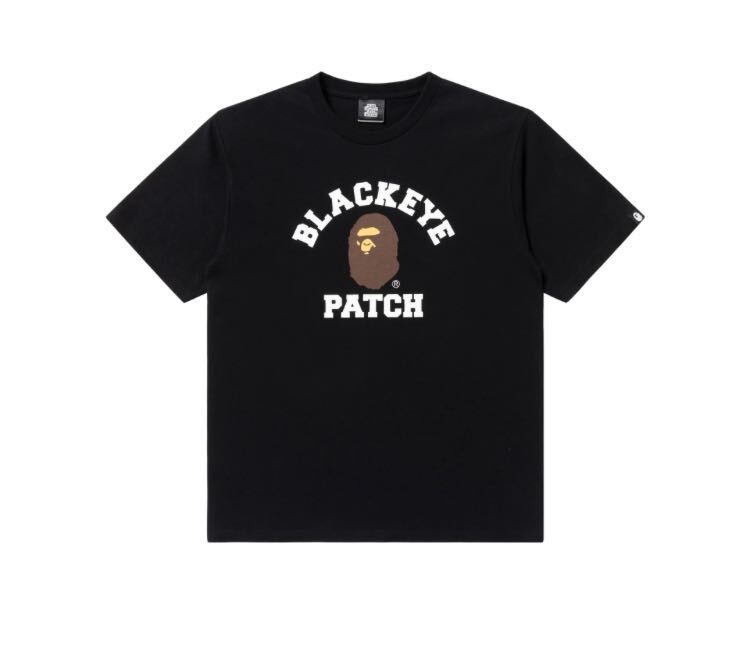 BEP x BAPE COLLEGE TEE BLACK ベイプ　Tシャツ_画像2