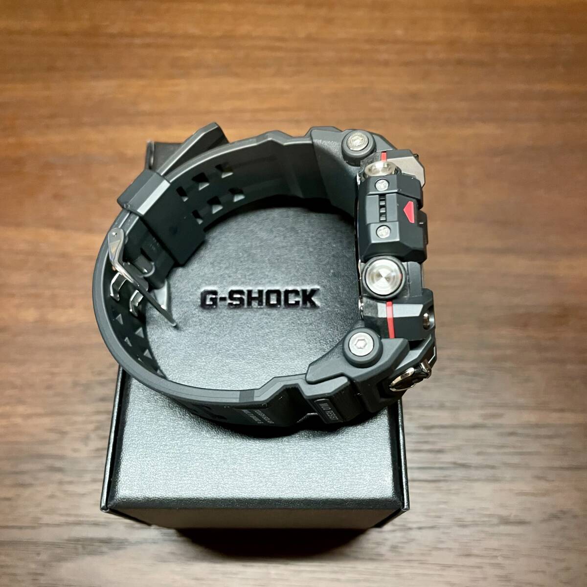 極美品 国内正規品 カシオ CASIO G-SHOCK MUDMAN GW-9500-1JF 電波ソーラー バイオマスプラスチック ブラック_画像5