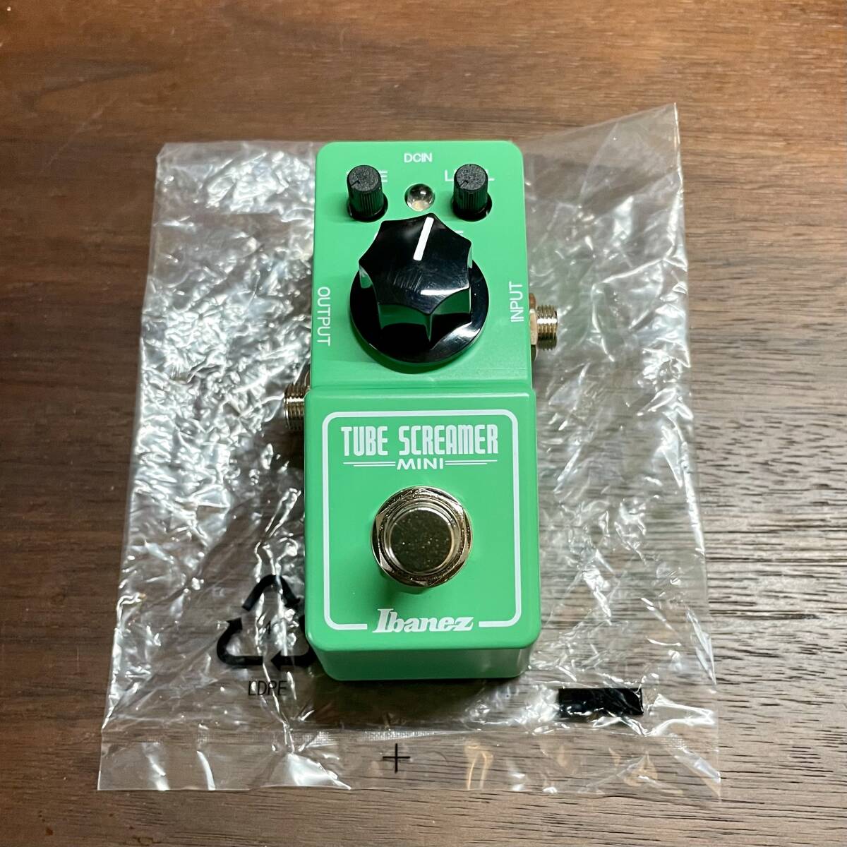 極美品 2024年1月購入 Ibanez アイバニーズ ギター用エフェクター TUBE SCREAMER MINI TSMINI_画像2