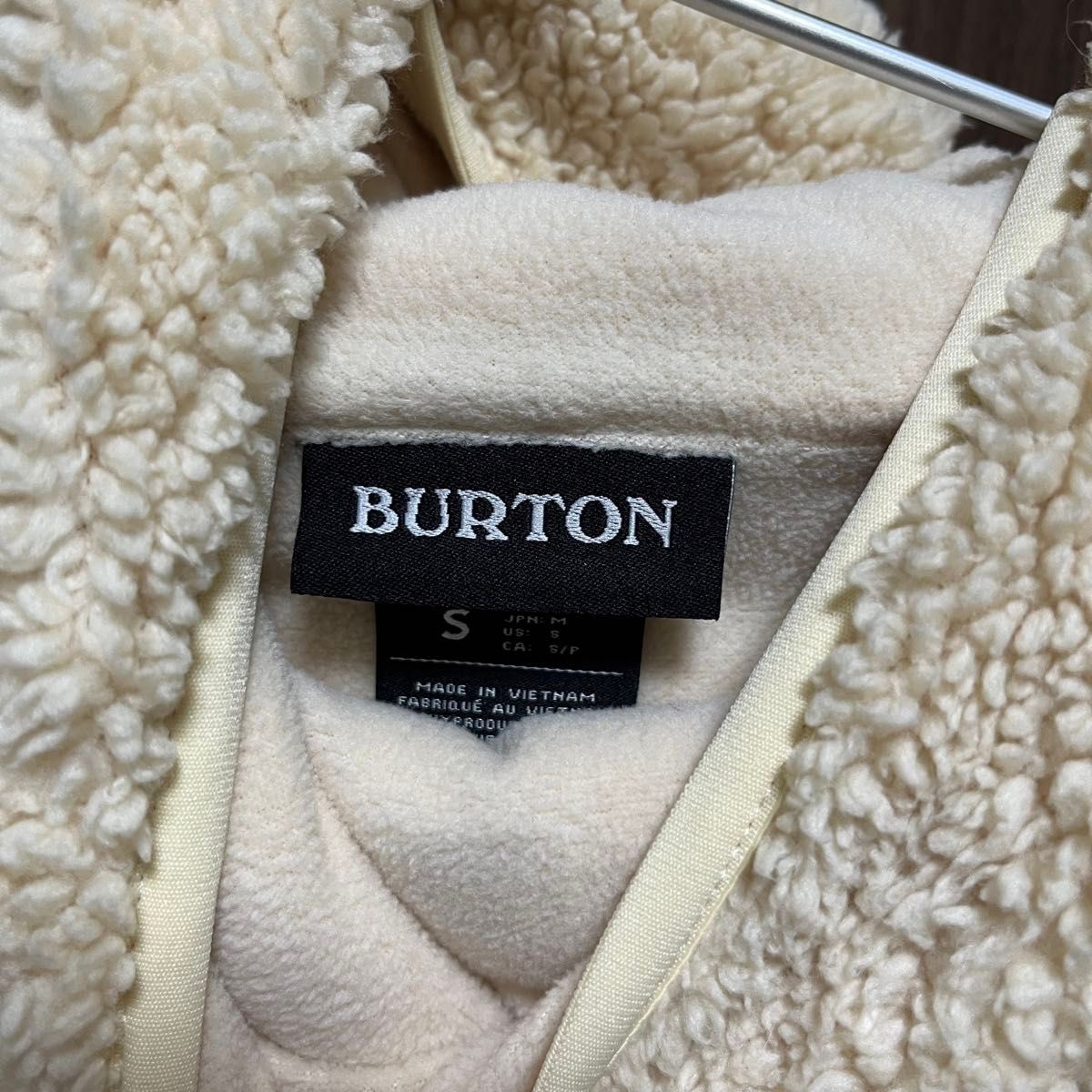 バートン　BURTON 裏起毛　パーカー　フード