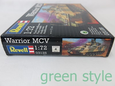 ＃ Revell　レーベル　Warrior　MCV　1/72スケール　03128　プラモデル　未組立品　_画像4