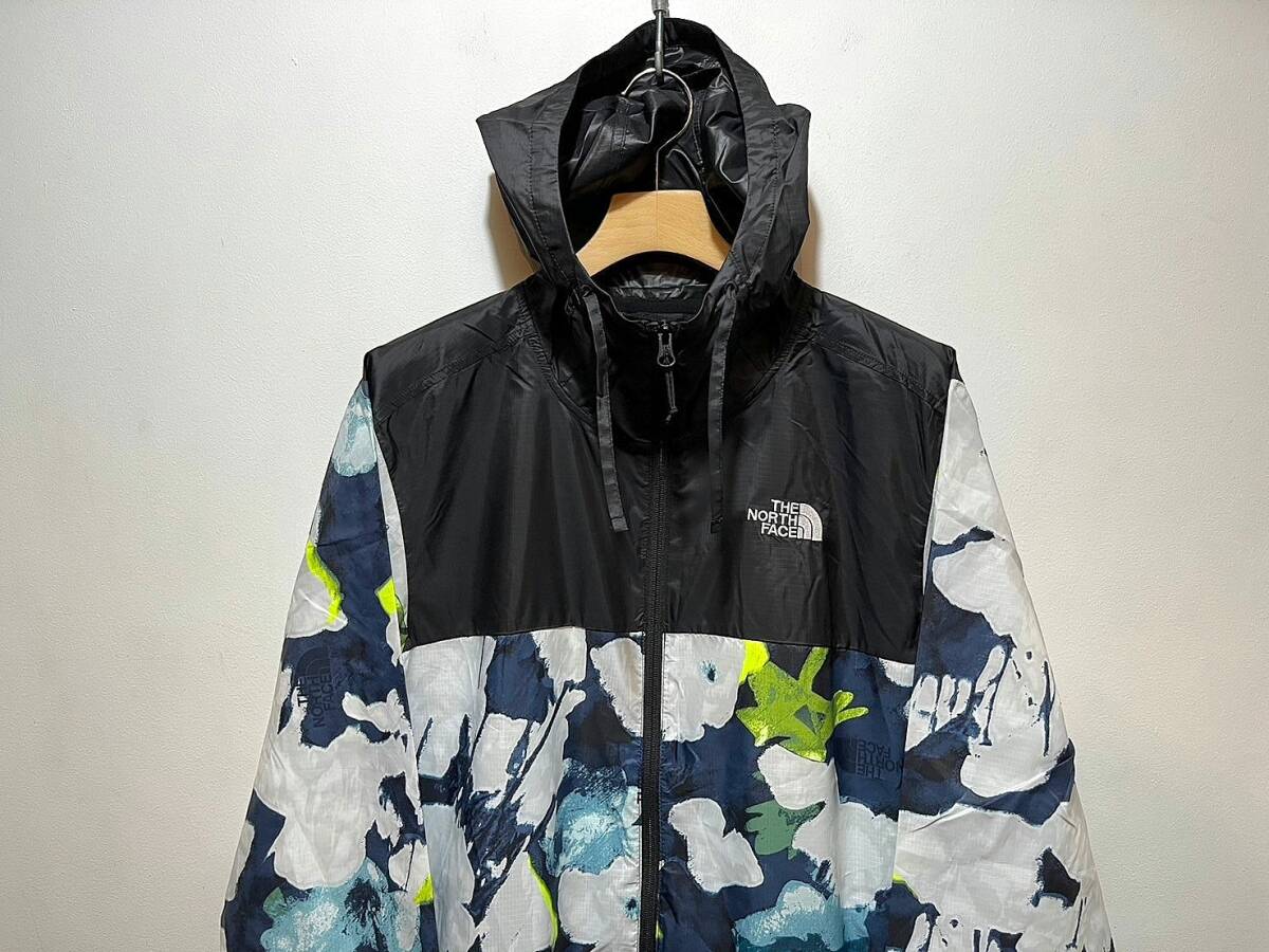 新品 正規品 USA限定 The North Face ザ ノースフェイス US-L プリント ナイロンジャケット Cyclon Jacket 3_画像4