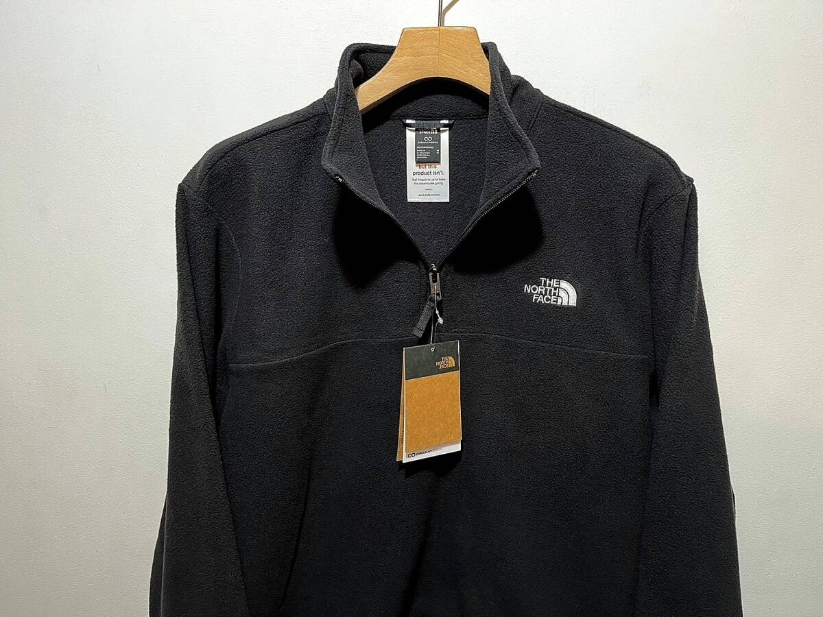 即決 新品 正規品 USA限定 日本未発売 The North Face ノースフェイス US-L ANCOR ハーフジップ フリース ブラック_画像6