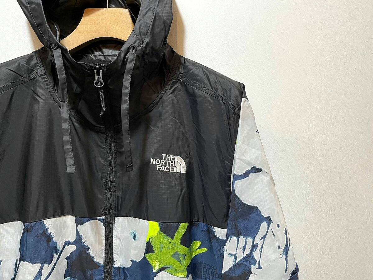 新品 正規品 USA限定 The North Face ザ ノースフェイス US-M プリント ナイロンジャケット Cyclon Jacket 3_画像7