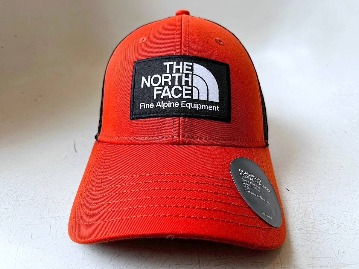 USA限定 本物 日本未発売 The North Face ノースフェイス トラッカーハット メッシュキャップ 帽子 男女兼用 調節可能 R.ブロンズ