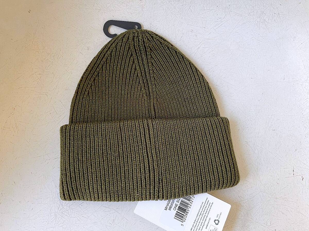 送料￥380　新品 正規品【Barbour】バブアー Dunford ダンフォード コットンビーニー コトンニットキャップ 男女兼用 Beanie オリーブ_画像5