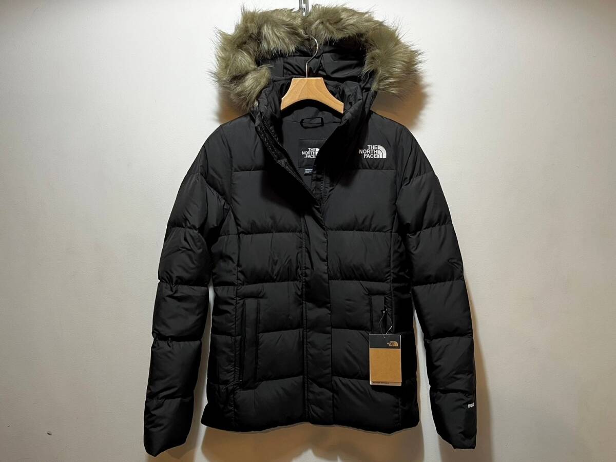 新品 正規品 EU/USA 日本未発売 The North Face ノースフェイス レディース ゴッサム ダウンジャケット US-M Black_画像7