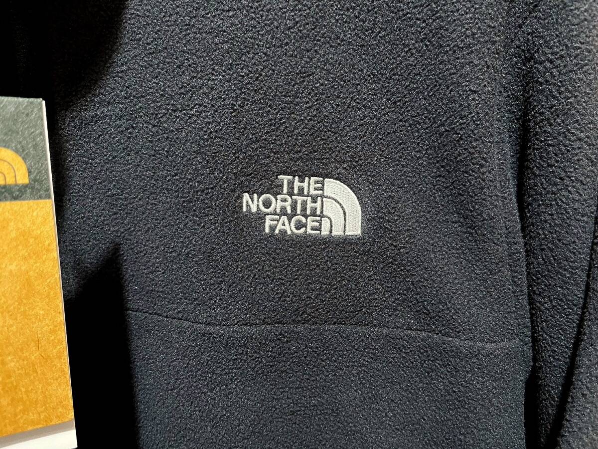 即決 新品 正規品 USA限定 日本未発売 The North Face ノースフェイス US-M ANCOR 1/4 ジップ フリース BLACKの画像4