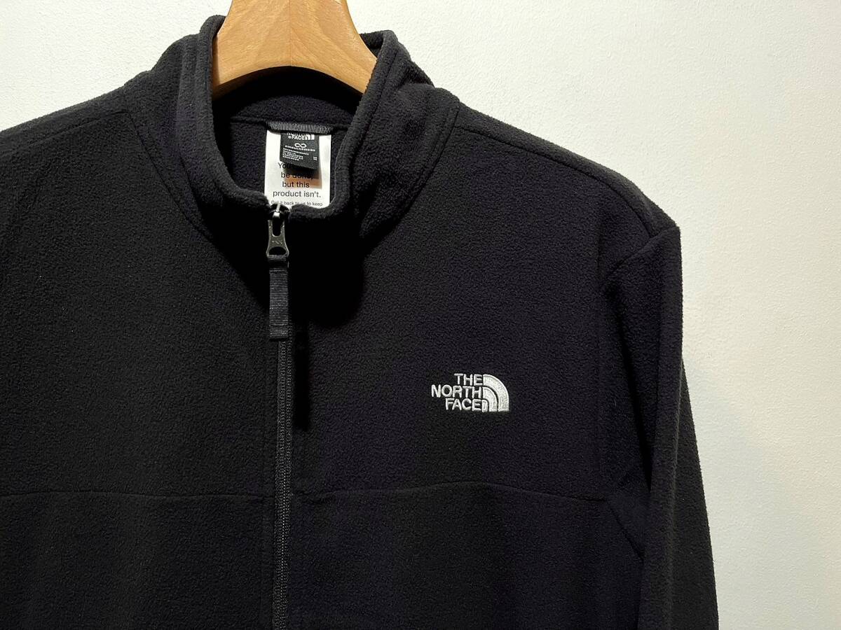 新品 正規品 USA限定 日本未発売 The North Face ノースフェイス US-S ANCOR フルジップ フリースジャケット 黒の画像2