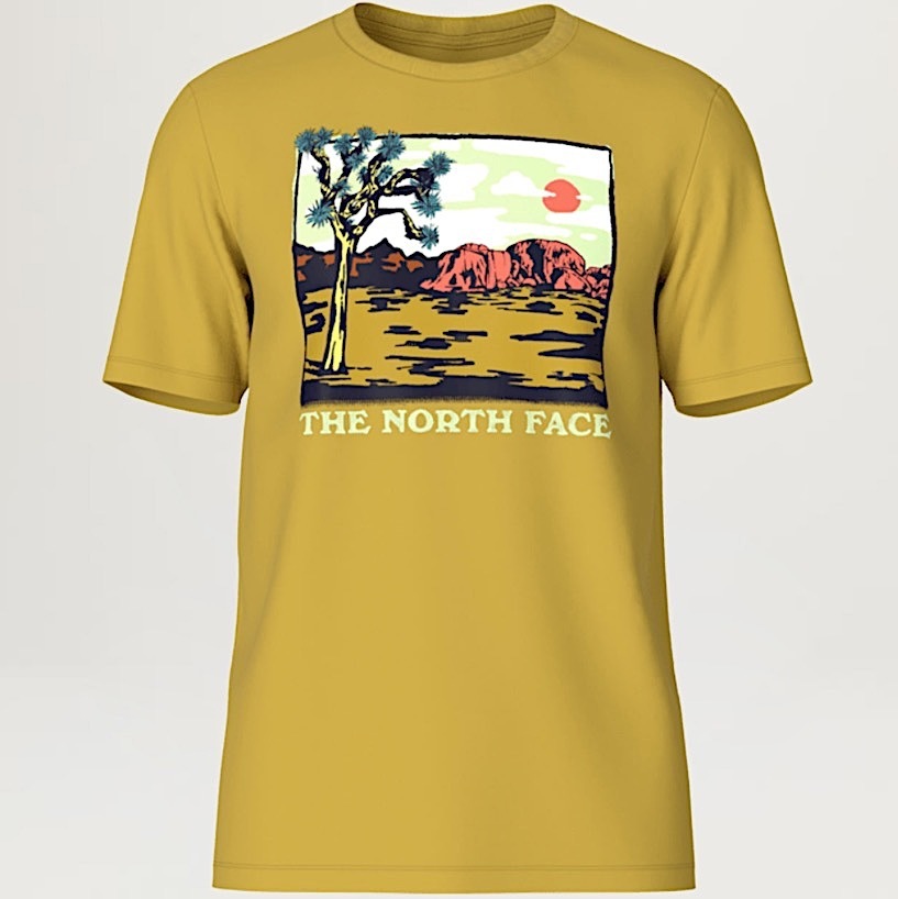 送料￥380 新品 日本未発売 正規品 USA限定 日本未発売 The North Face ノースフェイス US-S グラフィックTシャツ GI TEE の画像8