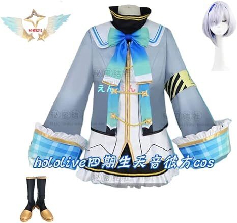 実物撮影!バーチャル YouTuberVTuber 天音かなた コスプレ衣装 実物撮影!バーチャル YouTuberVTuber 天音かなた コスプレ衣装