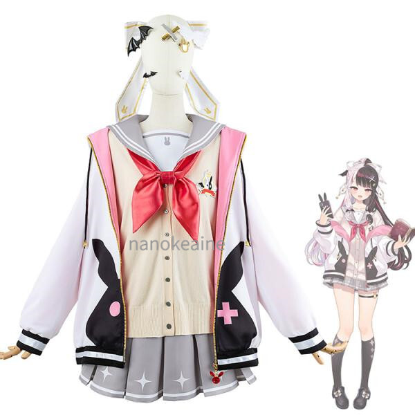 バーチャルYouTuber Vtuber 夜見れな 制服 コスプレ衣装風 バーチャルYouTuber Vtuber 夜見れな 制服 コスプレ衣装風