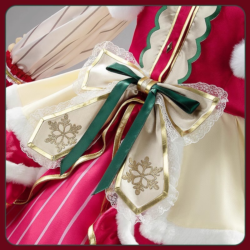 ウマ娘 メジロブライト クリスマス 衣装 風(ウィッグ 靴別売り ウマ娘 メジロブライト クリスマス 衣装 風(ウィッグ 靴別売り