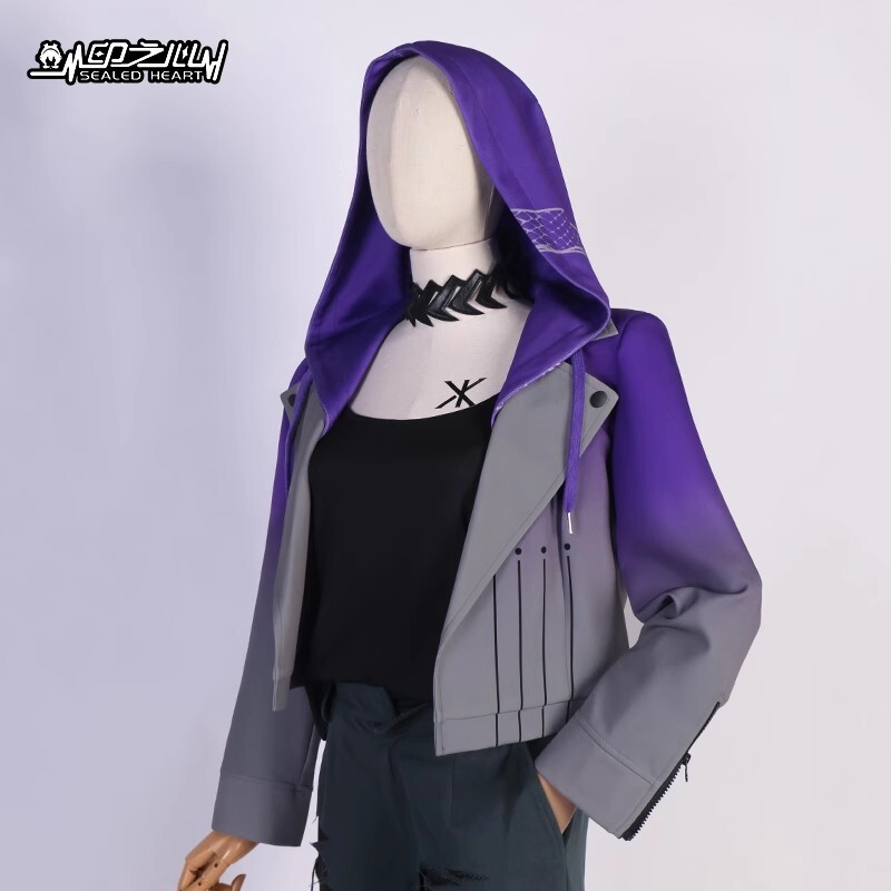 バーチャルyoutuber vtuber 葛葉 コスプレ衣装風(ウィッグ 靴 バーチャルyoutuber vtuber 葛葉 コスプレ衣装風(ウィッグ 靴