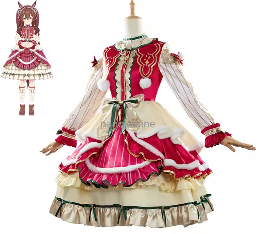 ウマ娘 メジロブライト クリスマス 衣装 風(ウィッグ 靴別売り ウマ娘 メジロブライト クリスマス 衣装 風(ウィッグ 靴別売り