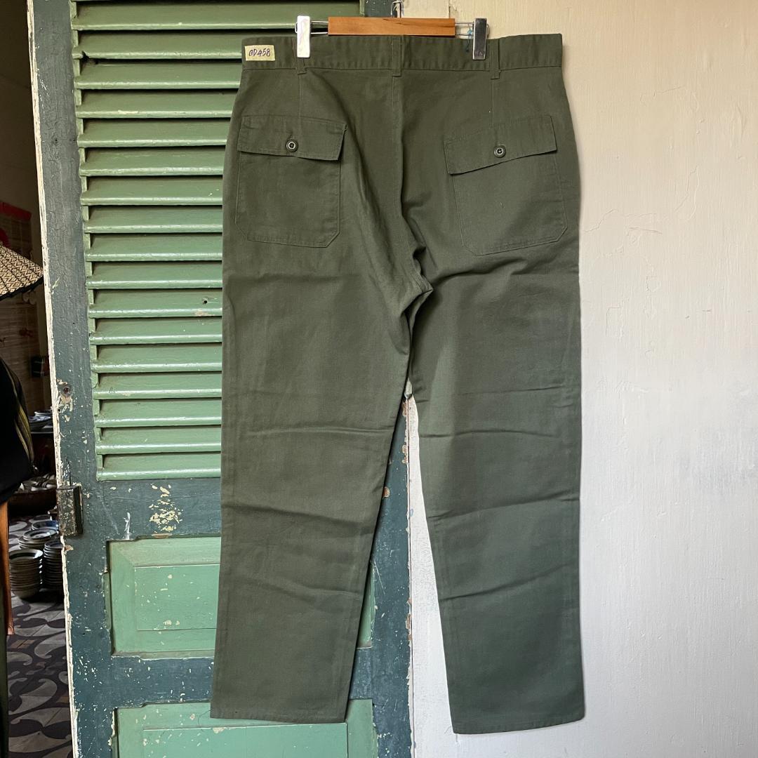GD458 genuine article US ARMY America army Baker pants 70s OG507