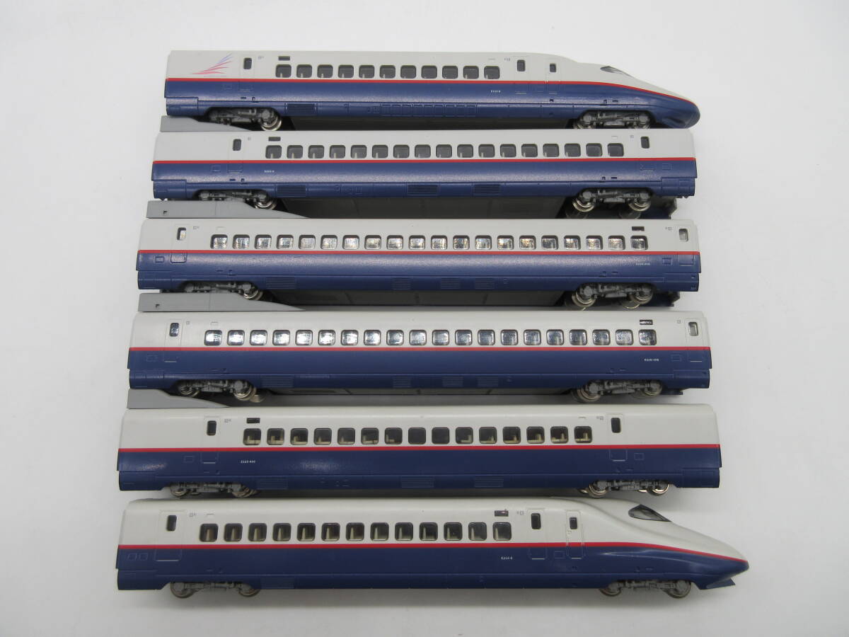 【★１円～★現状販売！】[UK13455]鉄道模型 KATO 10-377 E2系 新幹線 基本セットの画像6