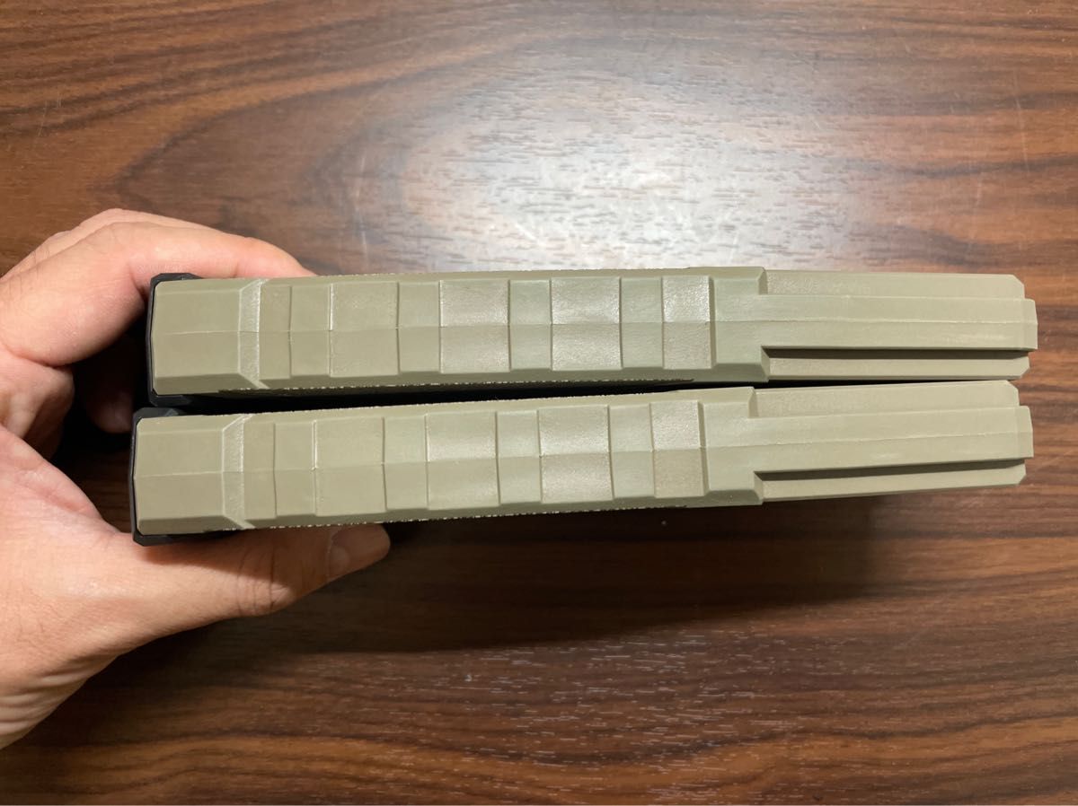 【新品未使用】krytac M4ポリマーマガジン　150 FDE 2本セット