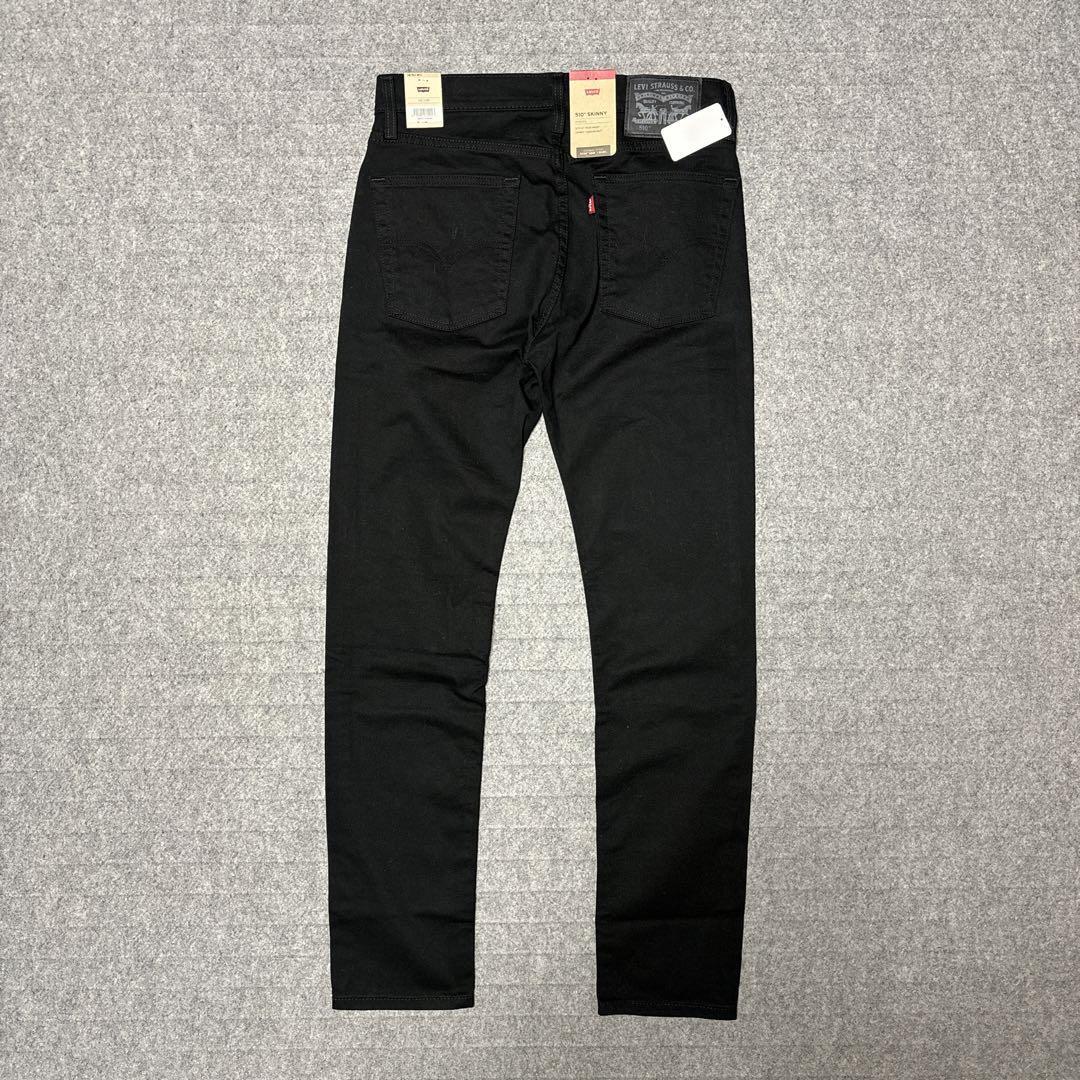 W34 ★新品 リーバイス 510 スキニー パンツ ブラック 黒 ストレッチツイル Levi's 510 SKINNY STRETCH 05510-4173 _画像5