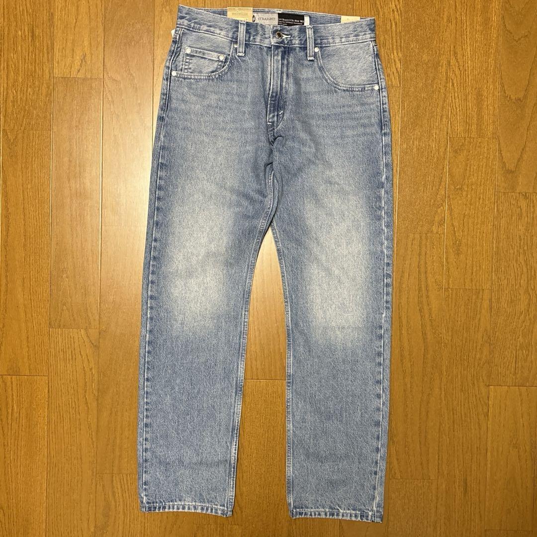 W34 ★定価1万3200円★新品 リーバイス シルバータブ ストレート デニム パンツ ジーンズ Levi's Silver Tab A3666-0005_画像4