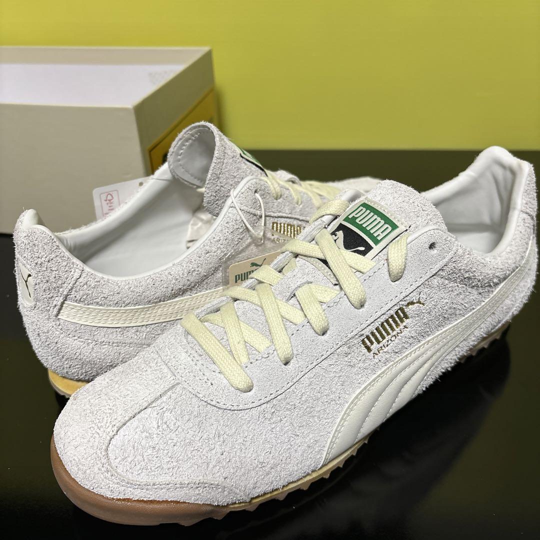 28.5cm ★定価1万4300円★ 新品 プーマ アリゾナ ザ・ネバーウォーン PUMA ARIZONA THE NEVERWORN スニーカー 復刻モデル 384402-01