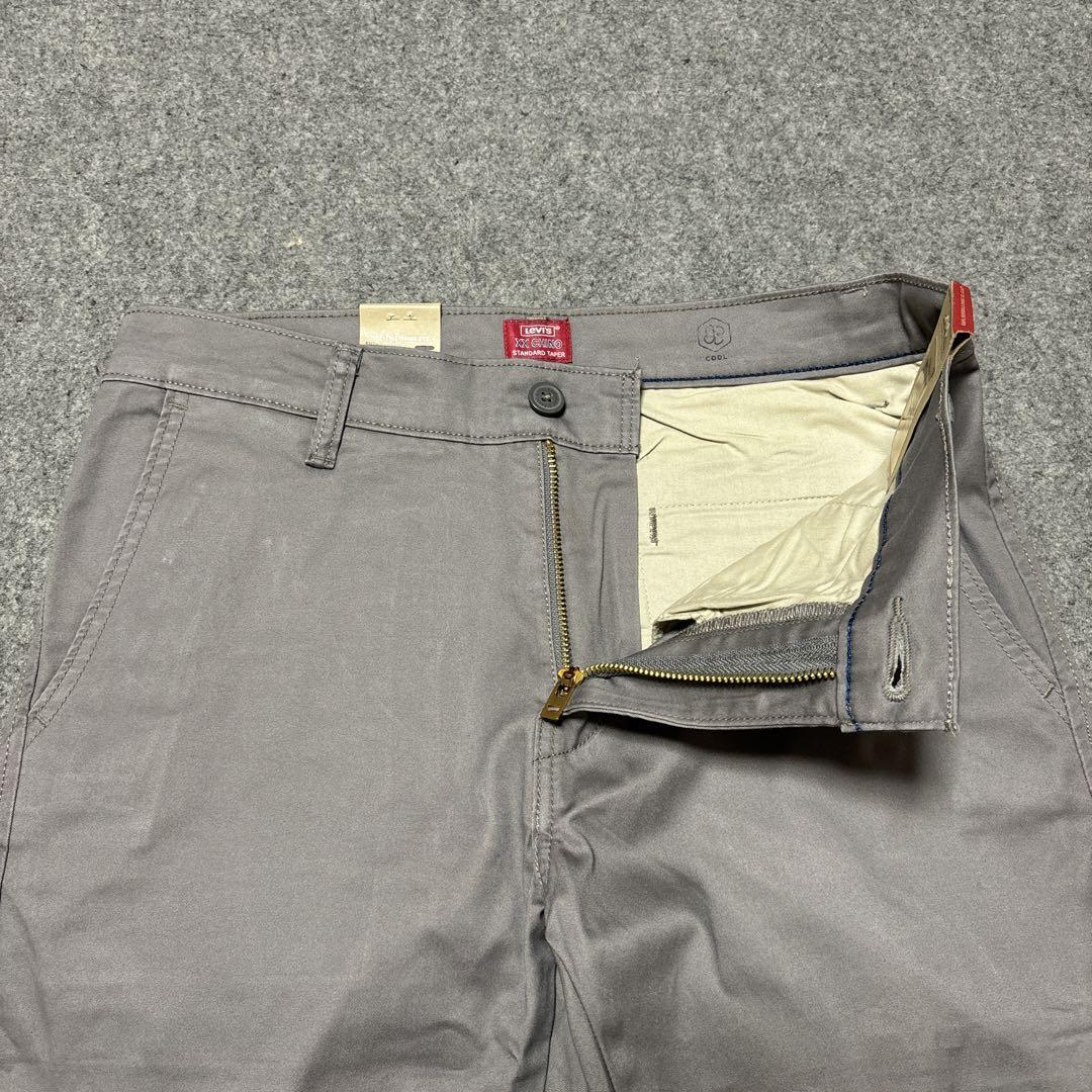 W30 * новый товар Levi's XX CHINO постоянный конический серый серый брюки из твила стрейч tsu il брюки chinoLEVI\'S 85226-0066 M