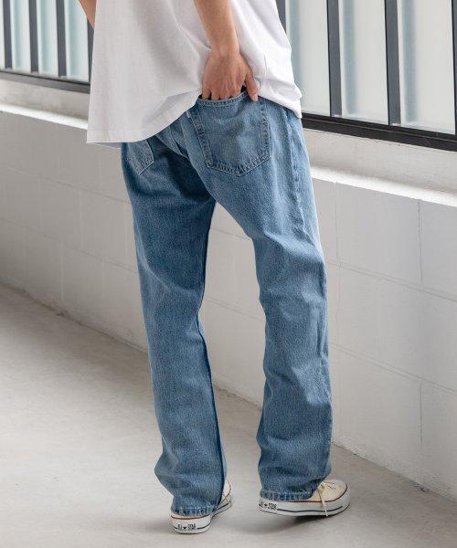 W34 ★定価1万3200円★新品 リーバイス シルバータブ ストレート デニム パンツ ジーンズ Levi's Silver Tab A3666-0005_画像3