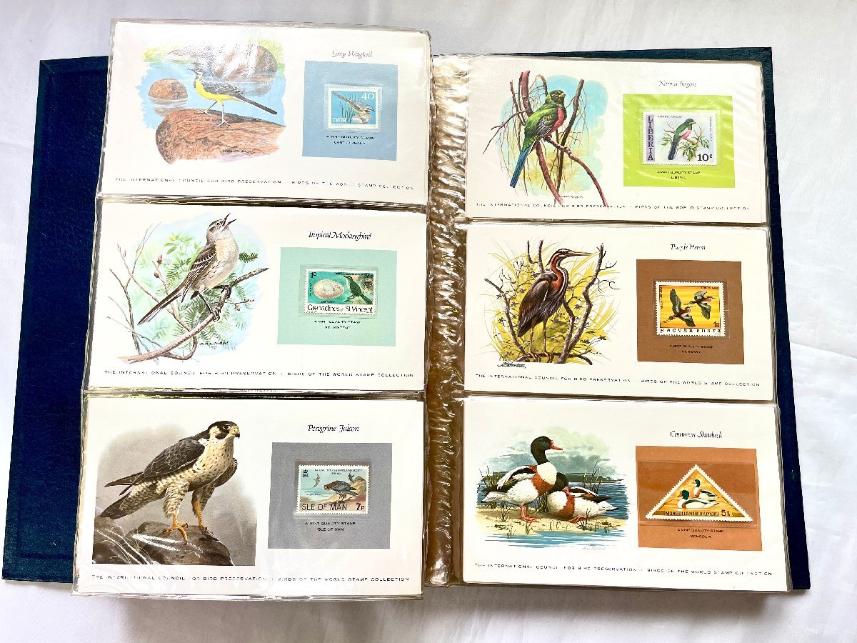 【Birds of The World Stamp Collection】世界の鳥 切手 コレクション レア ヴィンテージ コレクション 収集 質屋 ユニオン 中古AB品の画像3