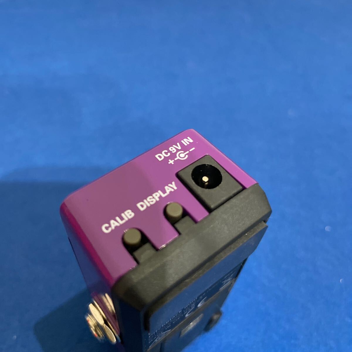 [ secondhand goods ]KORG guitar / base for pedal tuner Pitchblack mini PU purple PB-MINI PU