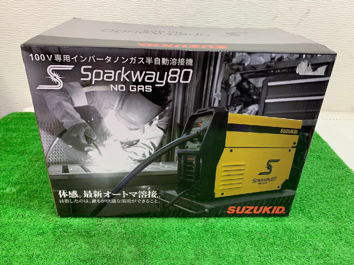 【未使用】 スズキット　100V　インバーター半自動溶接機　SSW-80　【博多店】