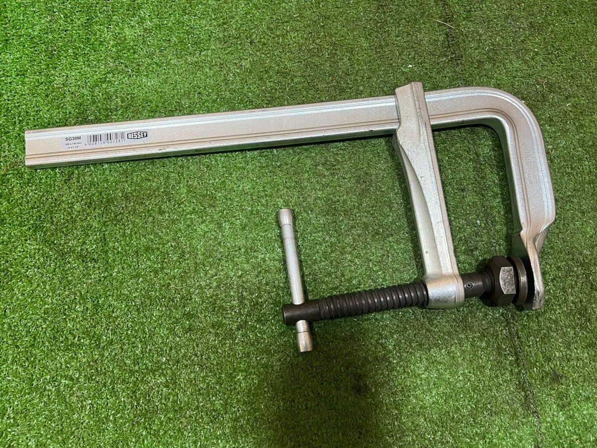 ★中古品★ ベッセイ BESSEY クランプ SG-M型 開き300mm SG30M 3本セット 【アクトツール久留米店】 店頭同時販売_画像7