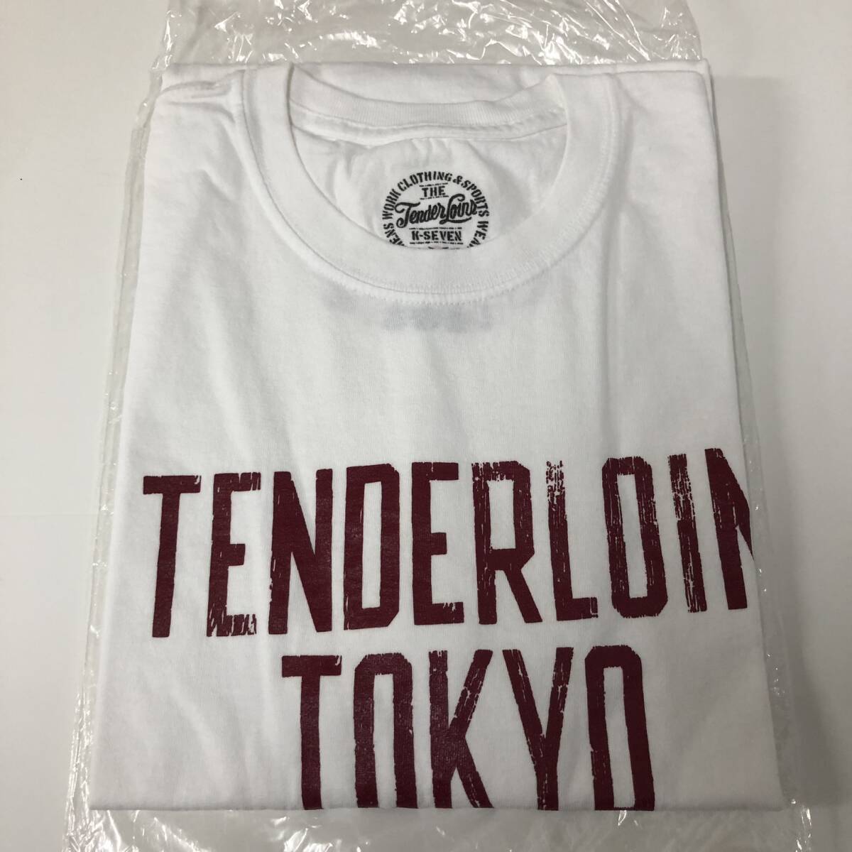 【未使用・極美品】テンダーロイン TENDERLOIN TOKYO T-TEE Tシャツ サイズXL 白 ホワイト_画像8