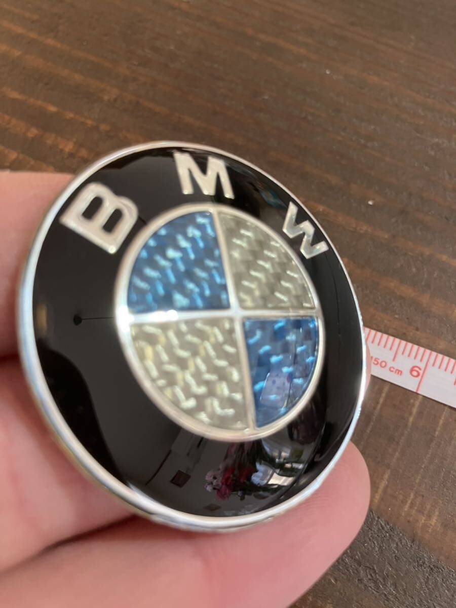 BMW horn button switch cover handle switch emblem carbon pattern 