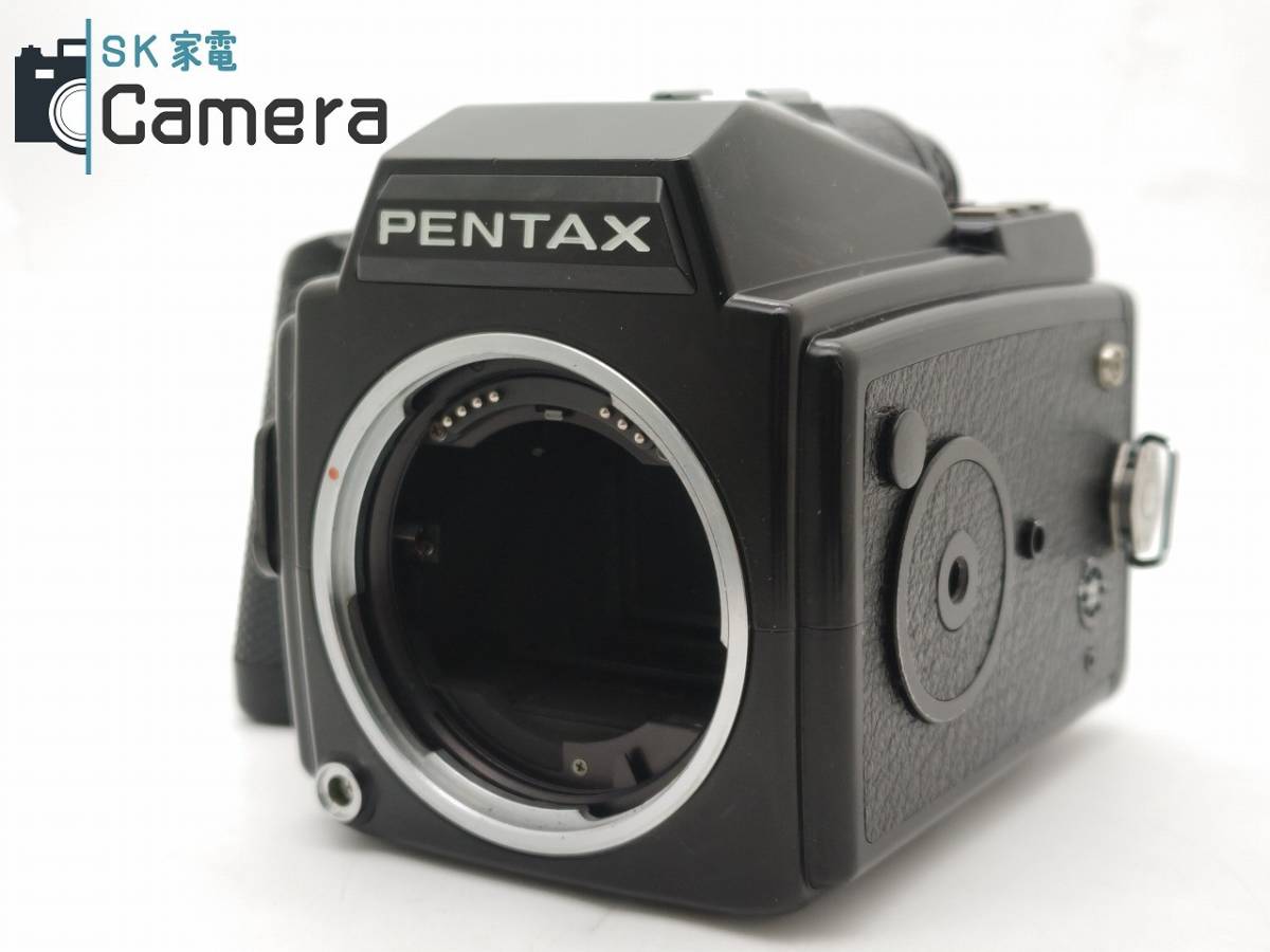 PENTAX 645 中判カメラ 通電 シャッター OK モード設定不良 ジャンク_画像1