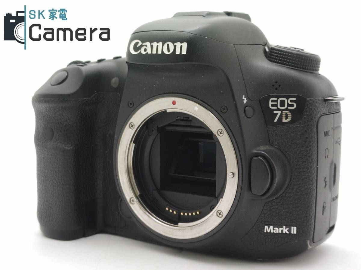 Canon EOS 7D MarkII キャノン MarkⅡ 箱 説明書 付 充電器無しの画像2