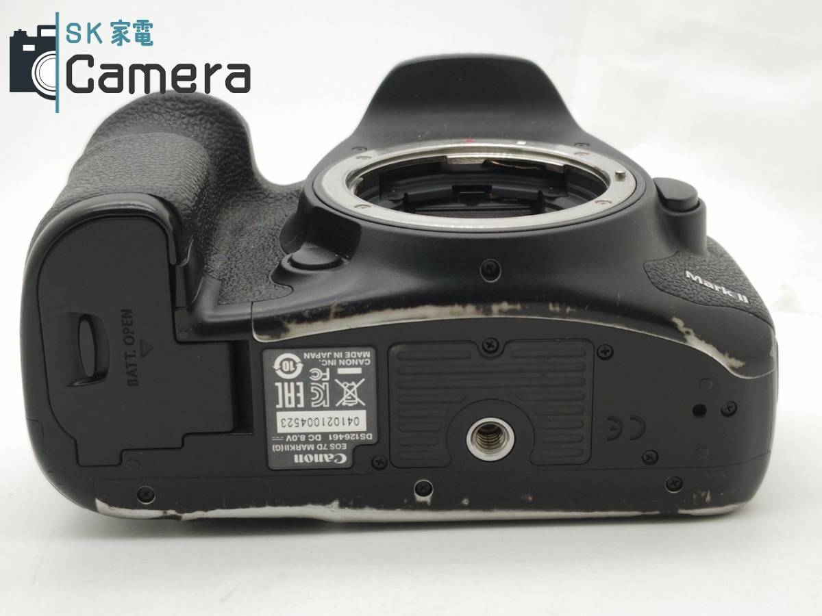 Canon EOS 7D MarkII キャノン MarkⅡ 箱 説明書 付 充電器無し_画像6