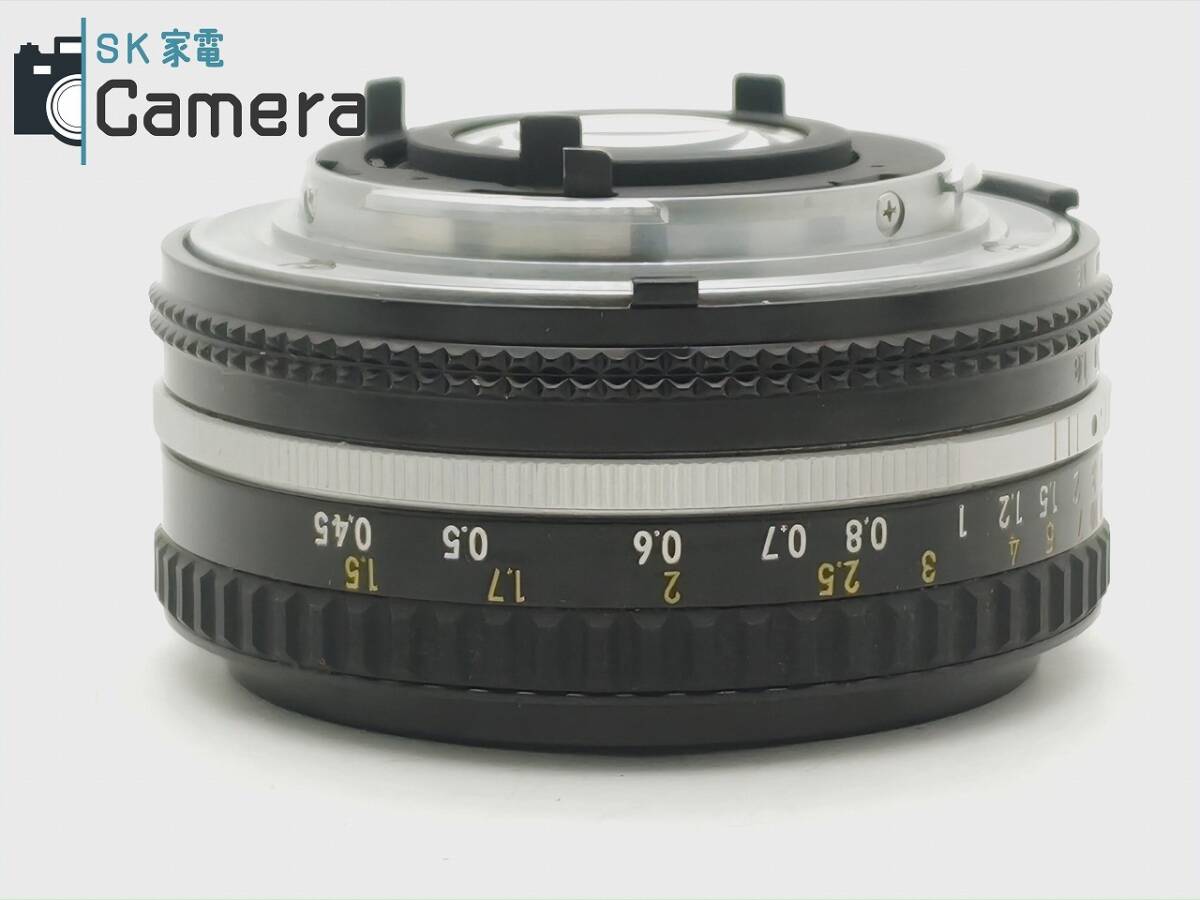 Nikon NIKKOR 50ｍｍ F1.8 Ai-s パンケーキ ニコンの画像5