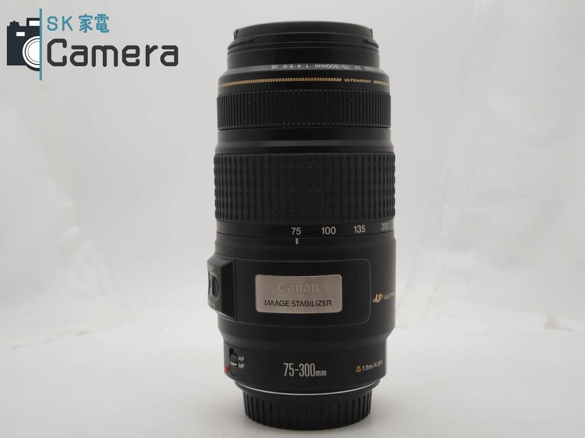 Canon EF 75-300ｍｍ F4-5.6 IS USM キャノン キャップ付き 美品の画像8